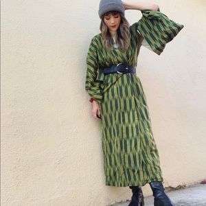 Vintage green kimono
